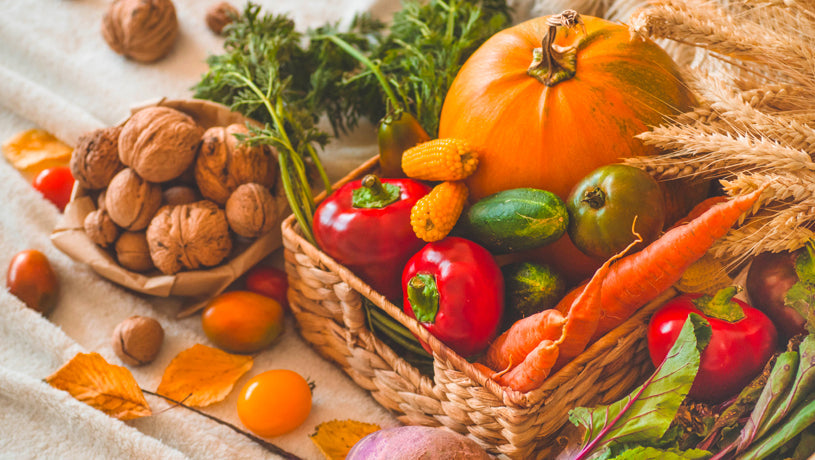 Celebra l'autunno con i cibi che fanno bene ai capelli