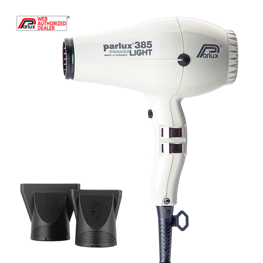 Parlux 385 Powerlight Ionic & Ceramic Bianco  - asciugacapelli [all]