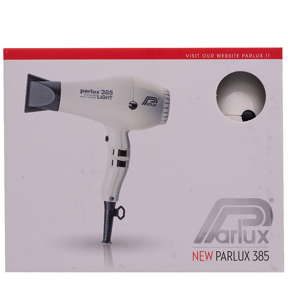 Parlux 385 Powerlight Ionic & Ceramic Bianco  - asciugacapelli [all]