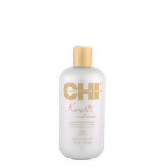 CHI Keratin Conditioner 355ml - Wiederaufbauende Anti-Frizz-Spülung für geschädigtes Haar