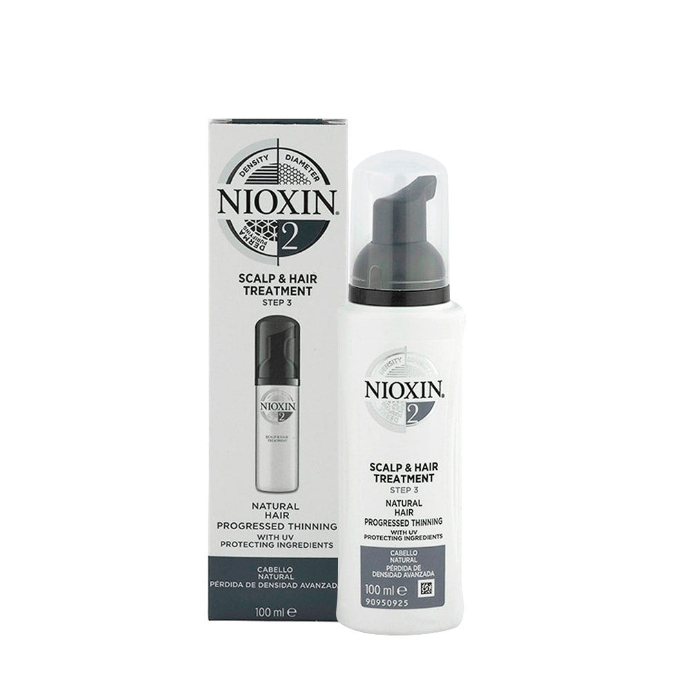 Nioxin Sistema 2 Scalp & Hair Treatment 100ml - spray capelli naturali diradati [all]