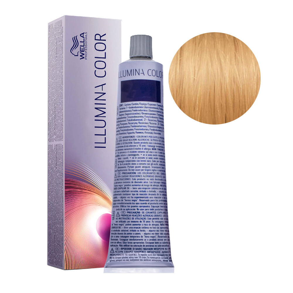 Wella Illumina Color 8/37 Biondo Chiaro Oro Sabbia 60ml  - colorazione permanente