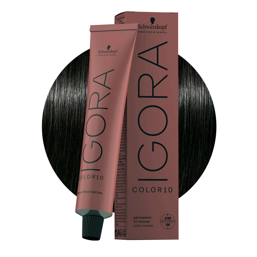 Schwarzkopf Igora Color10 3-0 Castano Scuro 60ml- colorazione permanente in 10 minuti