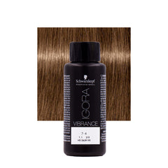 Schwarzkopf Igora Vibrance 7-4 Mittelblond Beige 60 ml – Ton-in-Ton-Färbung