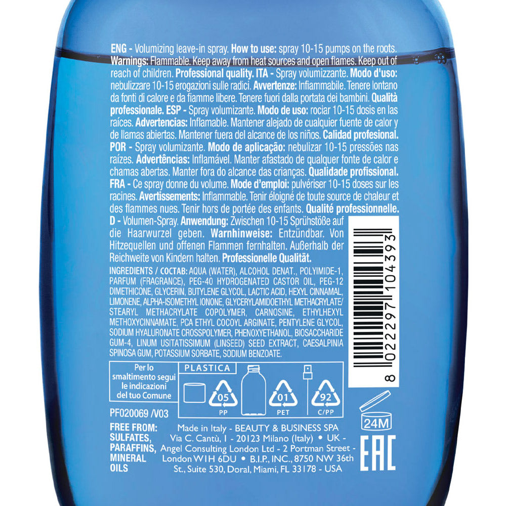 Alfaparf Milano Semi Di Lino Volume Volumizing Spray 125ml - spray volumizzante