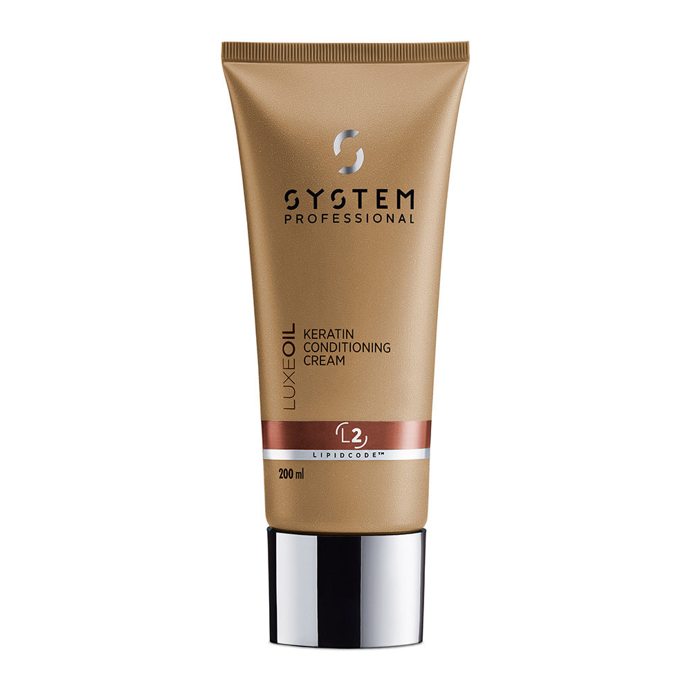 System Porfessional LuxeOil Keratin Conditioning Cream 200ml - balsamo anticrespo [all]