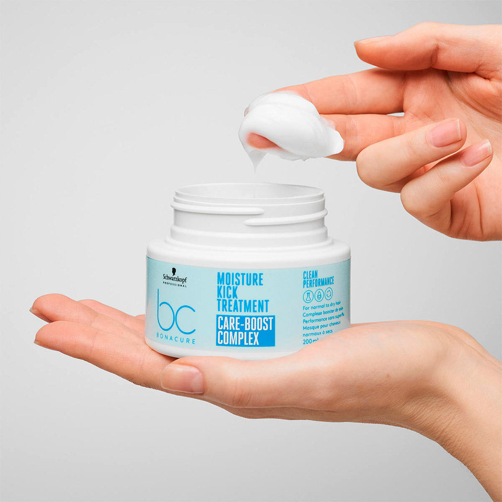 Schwarzkopf BC Bonacure Moisture Kick Treatment Glycerol 200ml - maschera per capelli secchi [all]