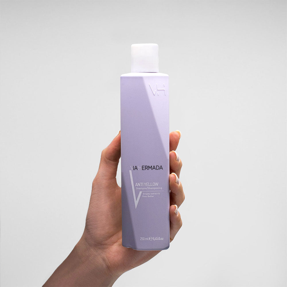 VIAHERMADA Anti-Yellow Shampoo 250ml Mask 250ml