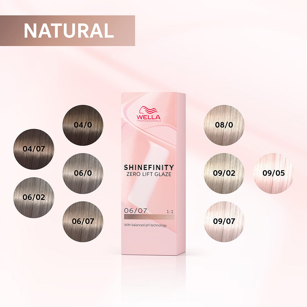 Wella Shinefinity Base Naturale 06/0  Biondo Scuro naturale  60ml - colore demi-permanente