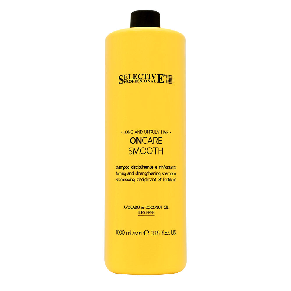 Selective Professional OnCare Smooth Shampoo 1000ml - shampoo disciplinante per capelli lunghi
