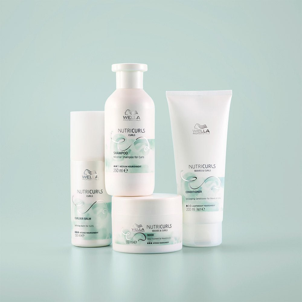 Wella Nutricurls Micellar Shampoo 250ml - shampoo micellare per ricci