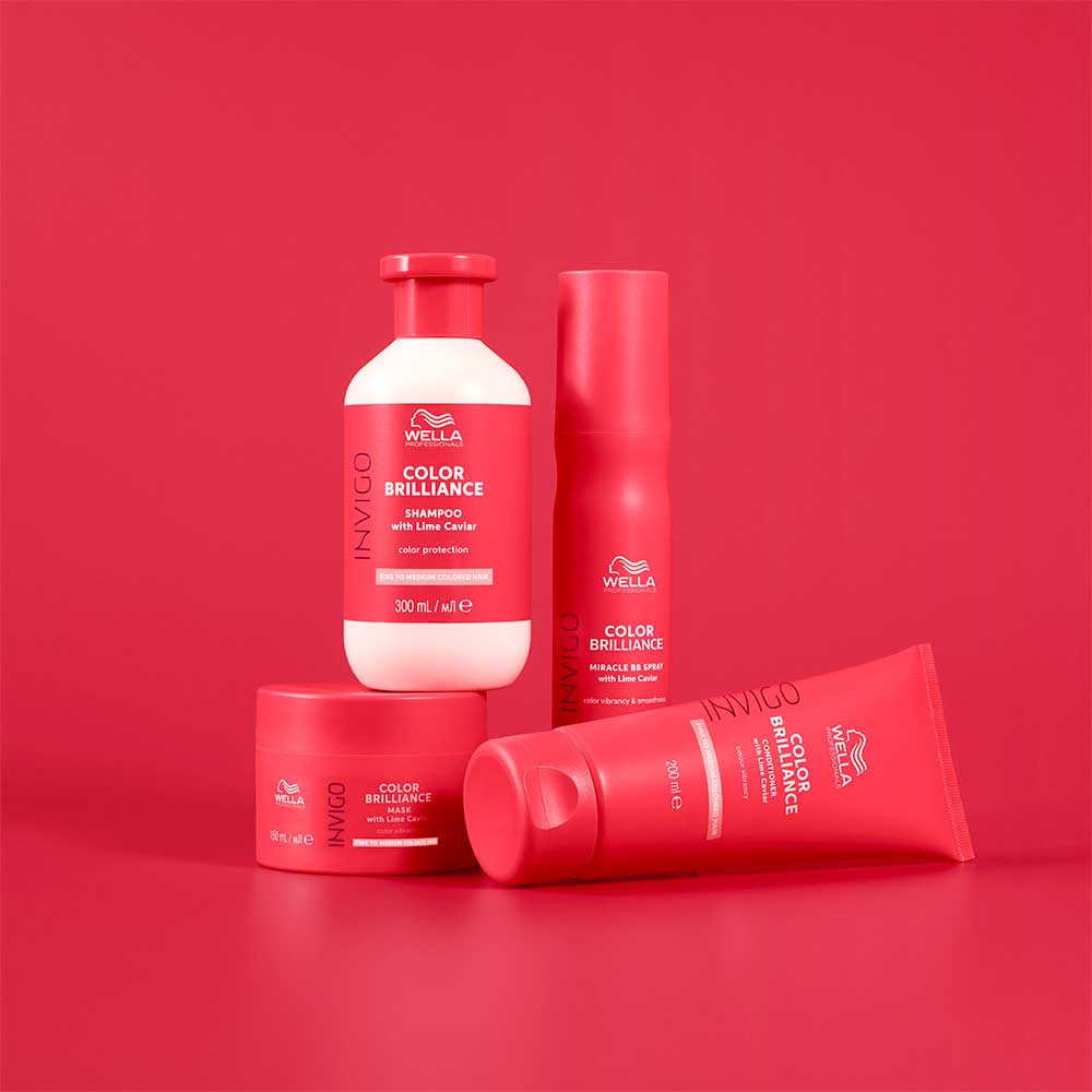 Wella Invigo Color Brilliance Fine Vibrant Color Conditioner 200ml - conditioner per capelli normali-fini