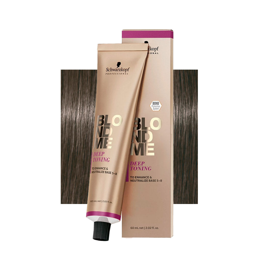 Schwarzkopf BlondMe Color DeepTon Granite 60ml - tonalizzante