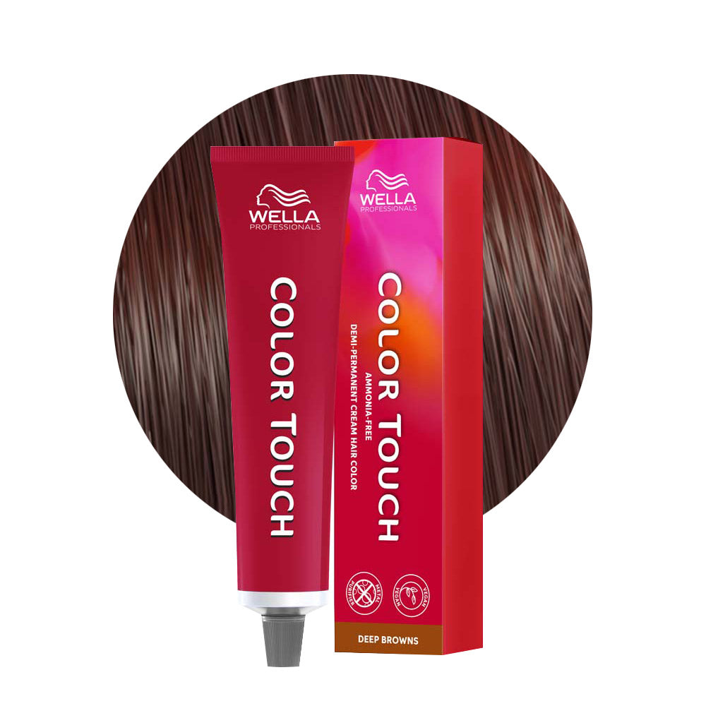 Wella Color Touch Deep Browns 6/75 Biondo Scuro Sabbia Mogano 60ml - colore semipermanente senza ammoniaca [all]