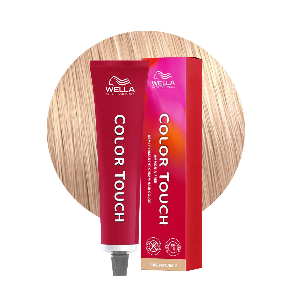 Wella Color Touch Pure Naturals 10/05 Biondo Super Chiaro Naturale Mogano 60ml - colore semipermanente senza ammoniaca [all]
