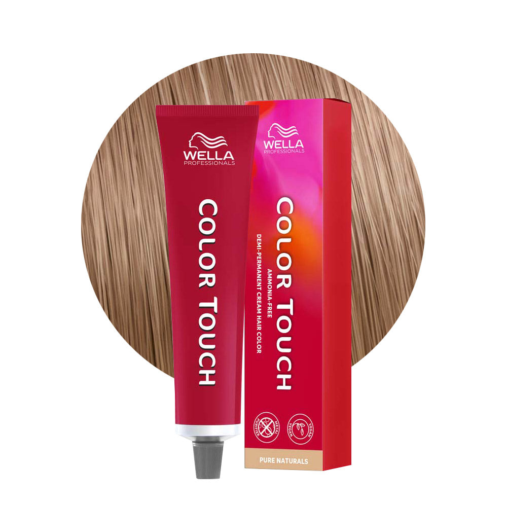 Wella Color Touch Pure Naturals 8/05 Biondo Naturale Chiaro Mogano 60ml - colore semipermanente senza ammoniaca [all]