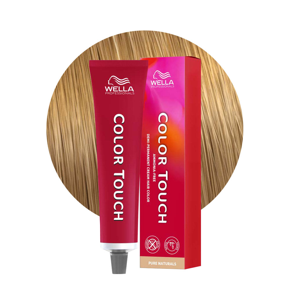 Wella Color Touch Pure Naturals 9/03 Biondo Chiarissimo Naturale Dorato 60ml - colore semipermanente senza ammoniaca [all]