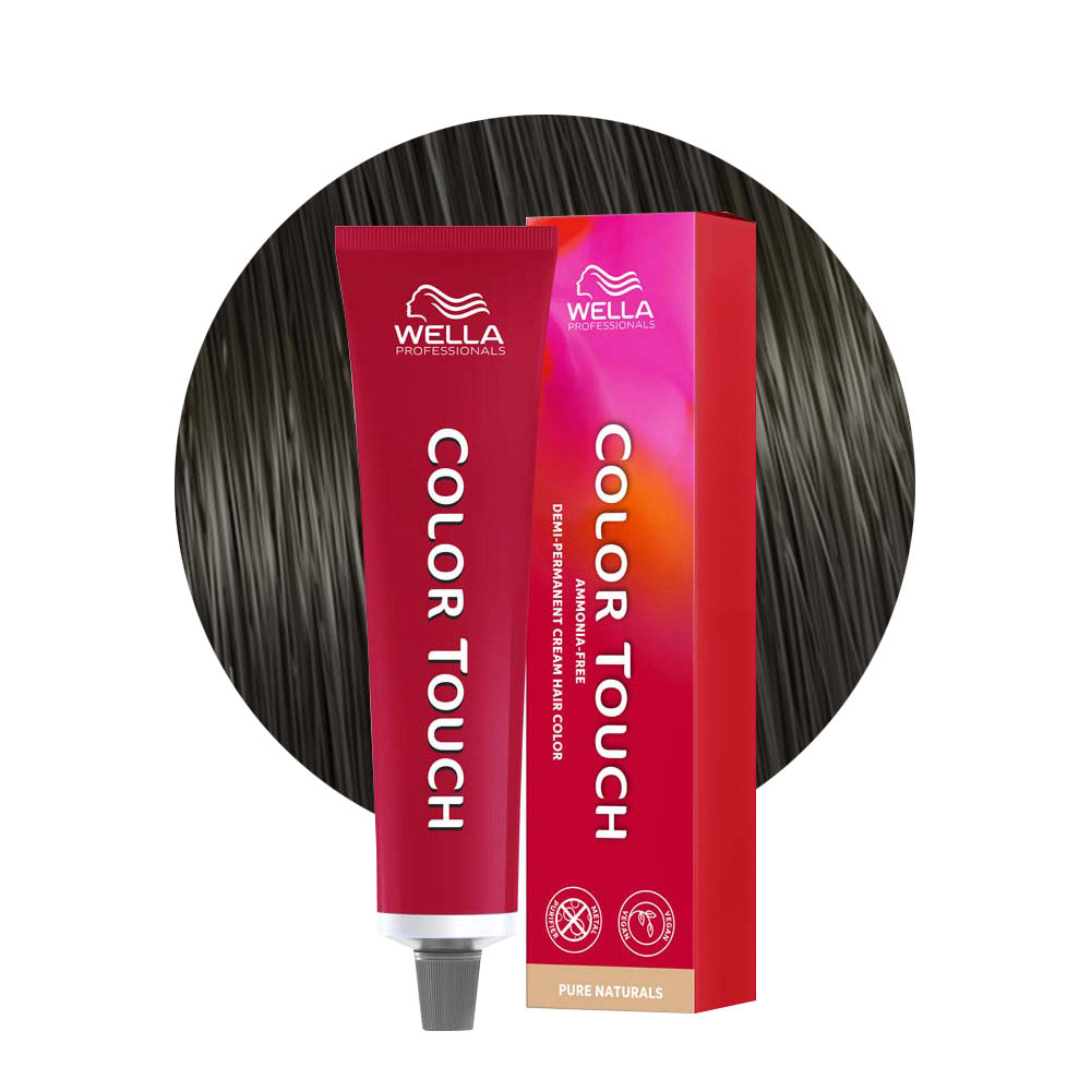 Wella Color Touch Pure Naturals 3/0 Castano Scuro 60ml - colore semipermanente senza ammoniaca [all]
