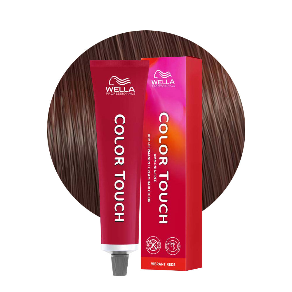 Wella Color Touch Vibrant Reds 5/5 Castano Chiaro Mogano 60ml - colore semipermanente senza ammoniaca [all]