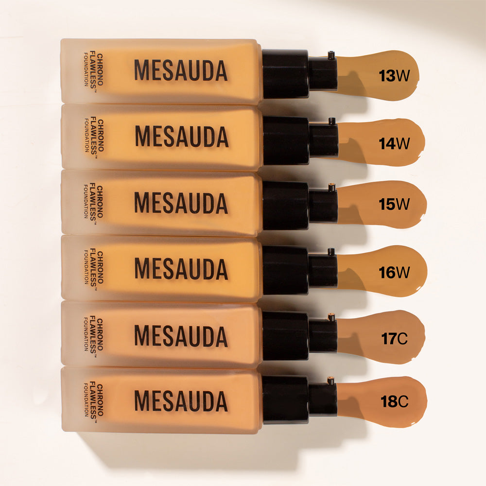 Mesauda Beauty Chrono Flawless Foundation 13W 30ml - fondotinta fluido a lunga tenuta