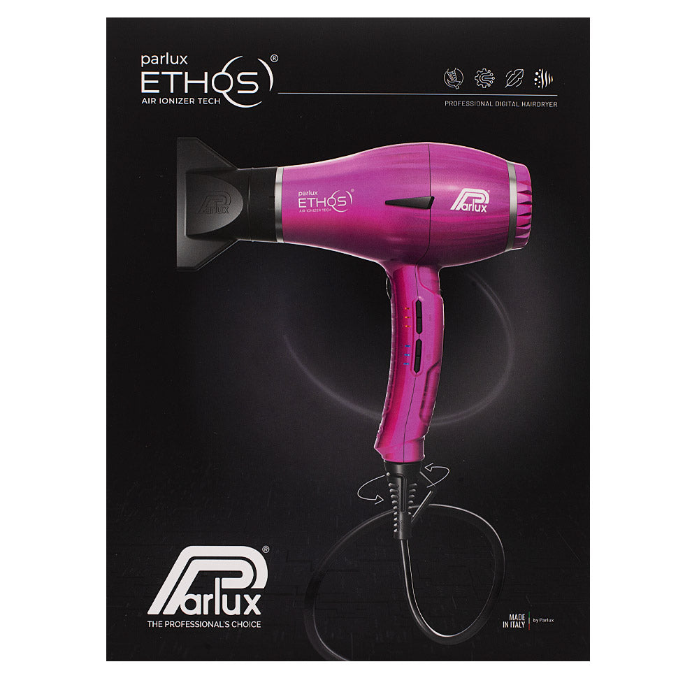 Parlux Ethos Air Ionizer Tech Pink - asciugacapelli [all]