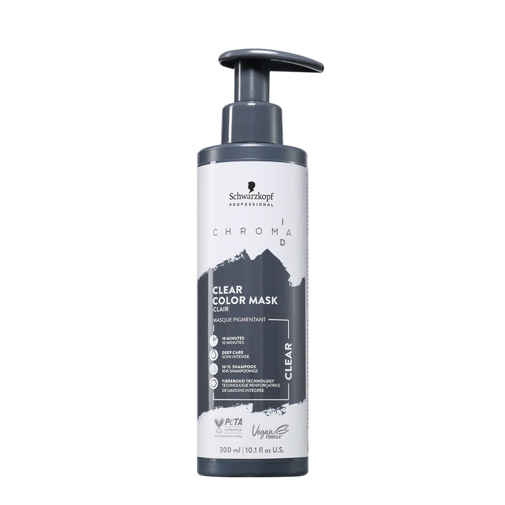 Schwarzkopf Chroma ID Color Mask Clear 00 300ml - maschera colorata semipermanente