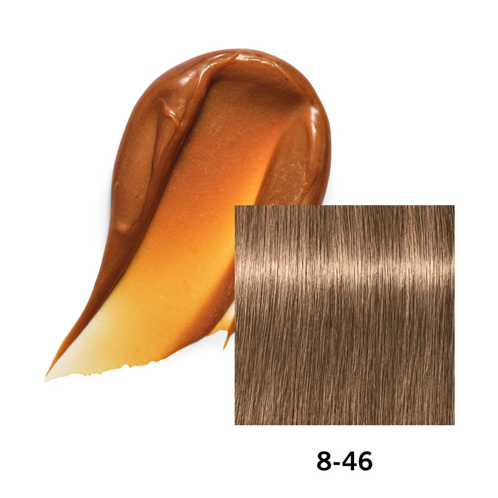 Schwarzkopf Chroma ID Color Mask 8-46 Glazed Caramel 300ml - maschera colorata semipermanente