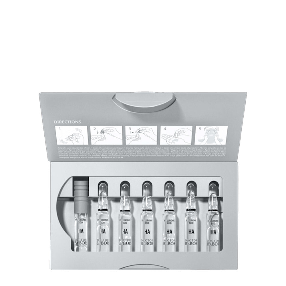 Babor Doctor Babor Hydration 10D Hyaluronic Ampoule Serum Concentrate 7x2ml - trattamento idratante rimpolpante