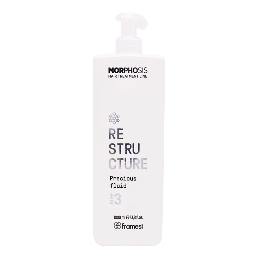 Framesi Morphosis Restructure Precious Fluid Step 3 1000ml - trattamento intensivo disciplinante