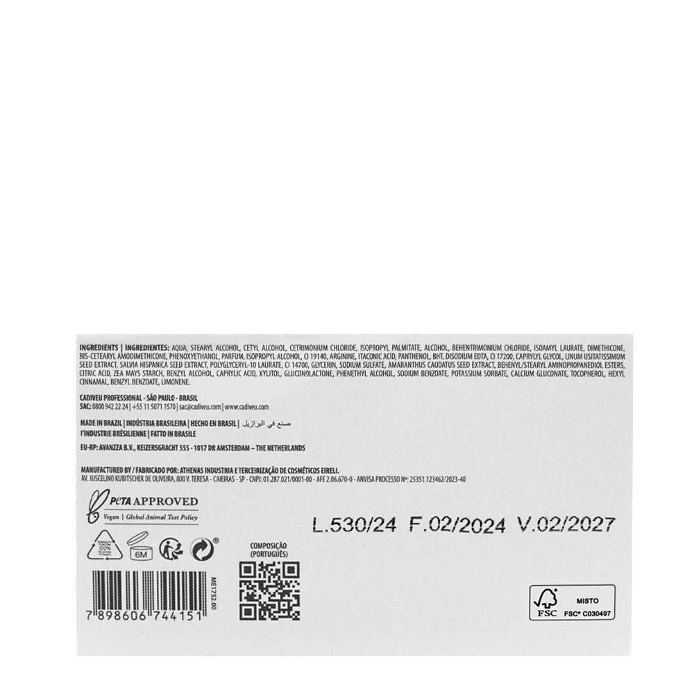 Cadiveu Professional Repair Solution Mask 200ml  - maschera ristrutturante