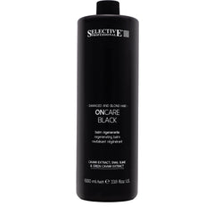Selective Professional On Care Black Balm 1000ml - regenerierende Spülung für blondes Haar