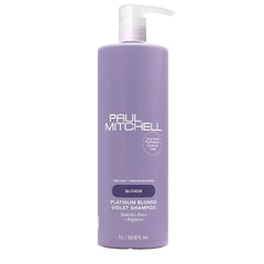 Paul Mitchell Platinum Blonde Violet Shampoo 1000ml - Shampoo für blondes Haar