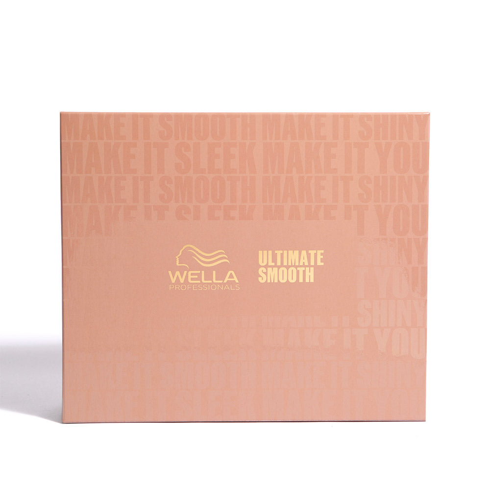 Wella Professionals Ultimate Smooth Cofanetto Natalizio Shampoo, Maschera e Miracle Oil Serum 100ml + 75ml + 30ml