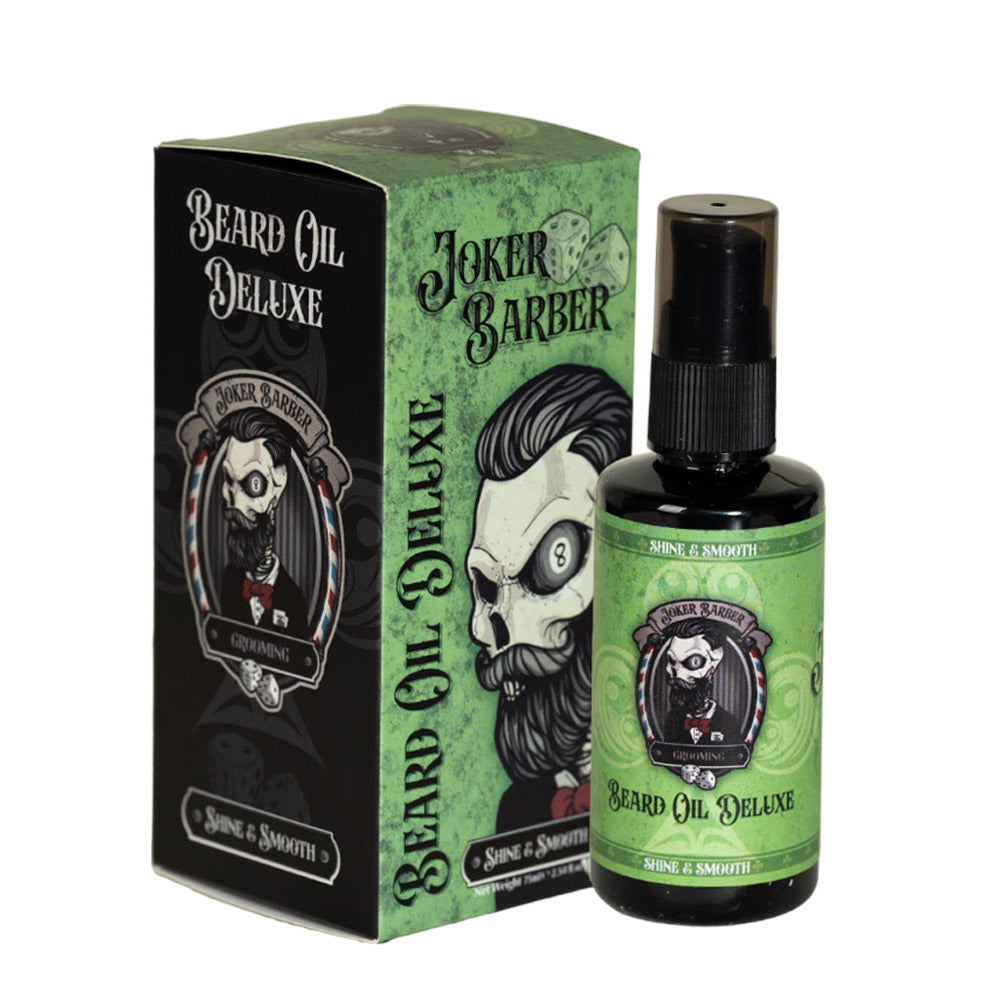 Joker Barber Beard Oil Deluxe 75ml - olio barba idratante 