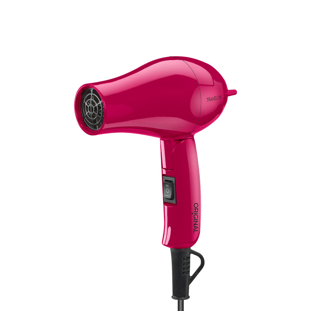 Original Best Buy Mini Foldable Hairdryer Travelox Hibiscus Pink - asciugacapelli [all]