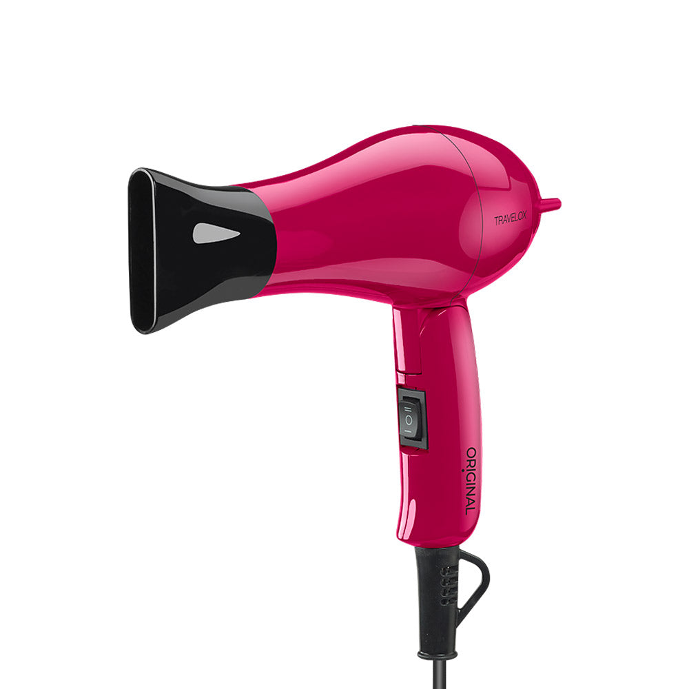 Original Best Buy Mini Foldable Hairdryer Travelox Hibiscus Pink - asciugacapelli [all]