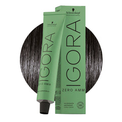 Schwarzkopf Igora Zero Amm 1-0 Naturschwarz 60ml - permanente ammoniakfreie Haarfarbe
