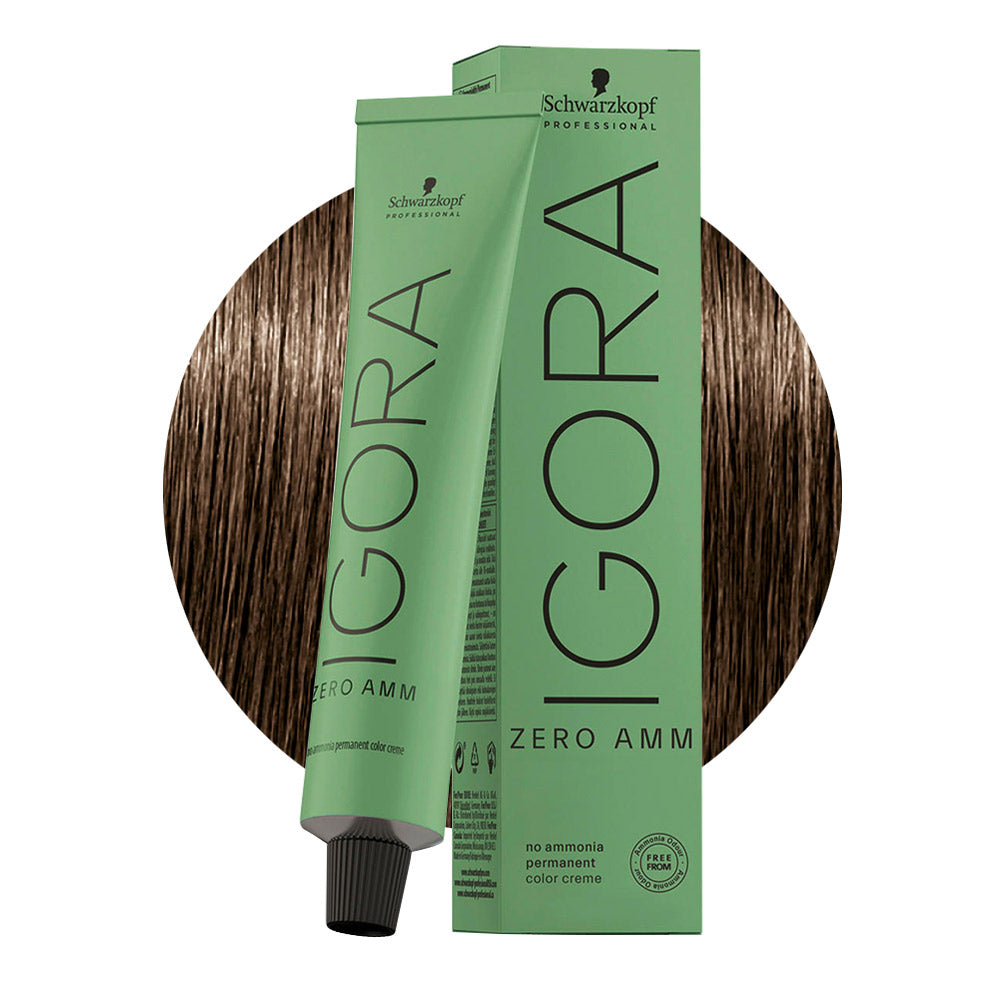 Schwarzkopf Professional Igora Zero Amm 4-0 Castano Medio Naturale 60ml - colorazione permanente senza ammoniaca [all]