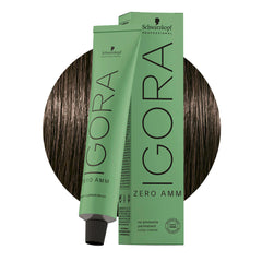 Schwarzkopf Igora Zero Amm 5-1 Hellbraun Cendré 60ml - permanente ammoniakfreie Haarfarbe