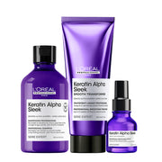 L'Oreal Professionnel Paris Serie Expert Keratin Alpha Sleek Shampoo 300ml Treatment 200ml Serum 50ml [all]