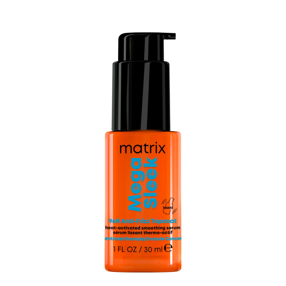 Matrix Haircare Mega Sleek 96h Anti-Frizz Topcoat 30ml - siero termoprotettore anti crespo [all]