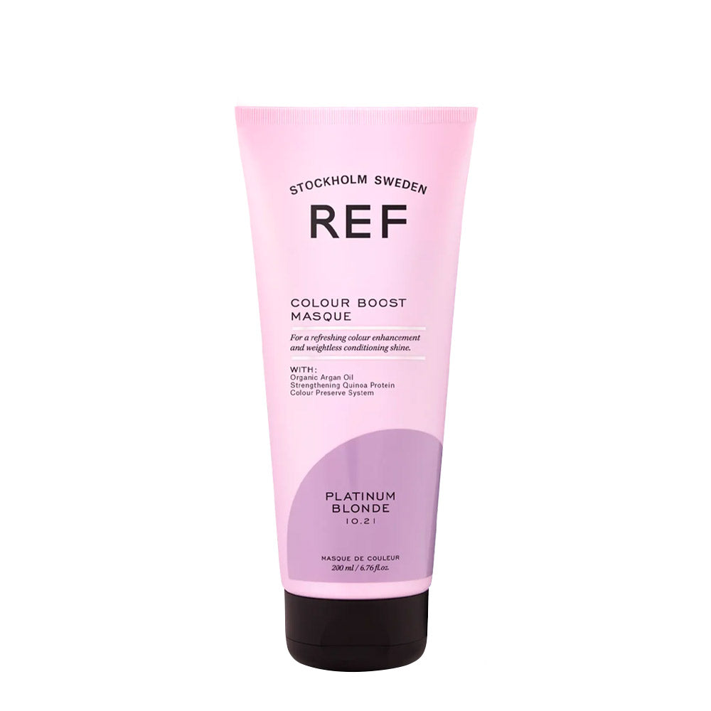 Stockholm Sweden Ref Colour Boost Platinum Blonde 10.21 200ml  - maschera tonalizzante [all]