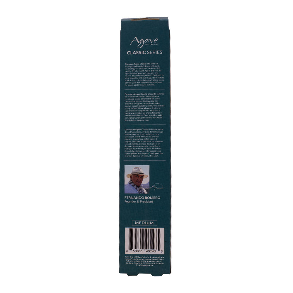 Agave Healing Oil Classic Round Brush Medium - spazzola [all]