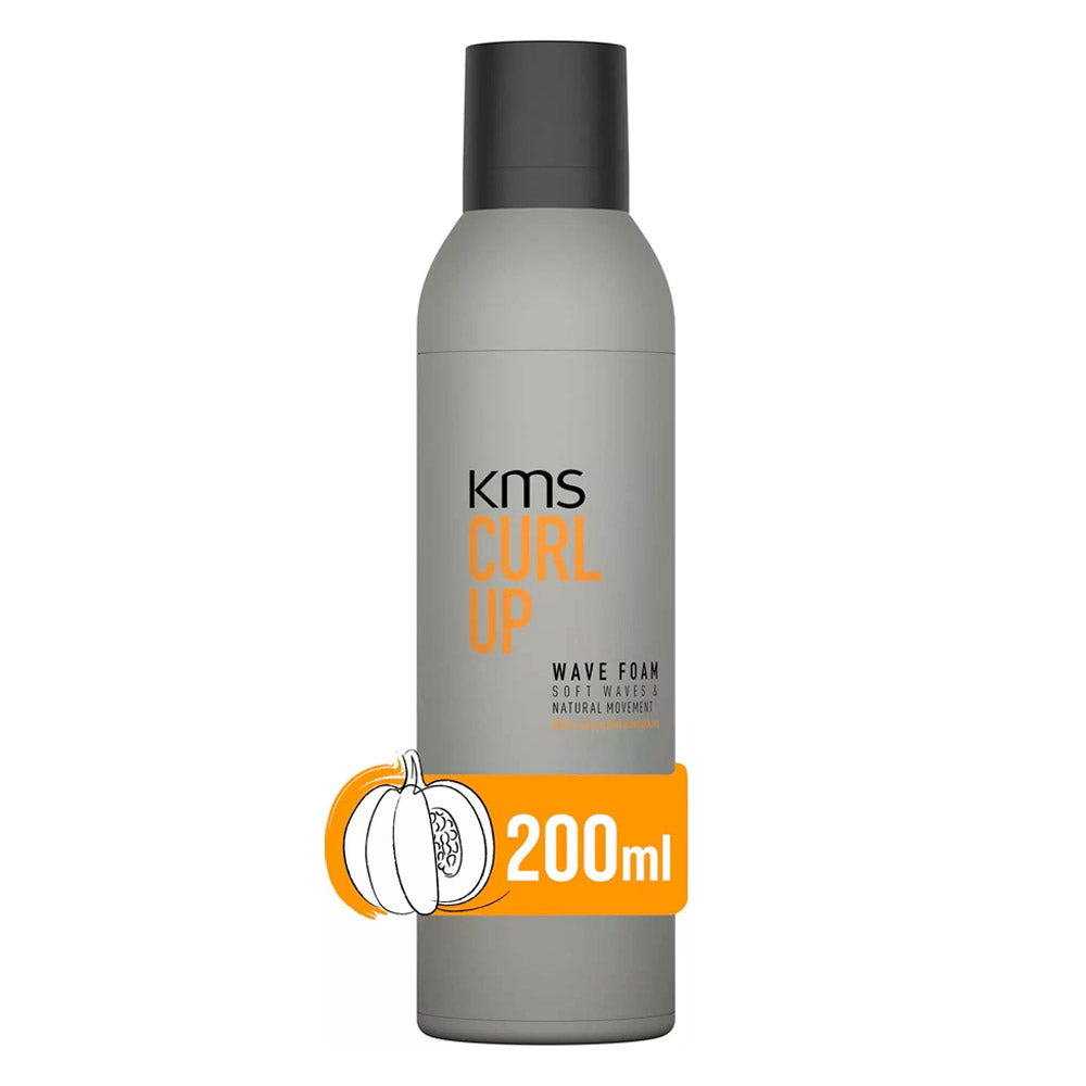 KMS Curl Up Wave Foam 200ml -  schiuma definizione onde [all]