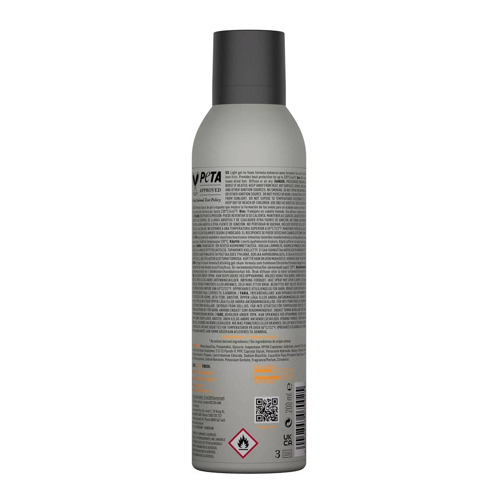 KMS Curl Up Wave Foam 200ml -  schiuma definizione onde [all]