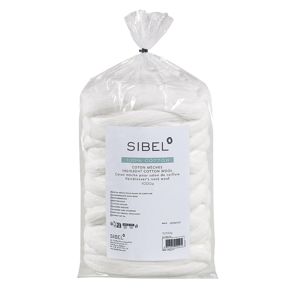 Sibel Cotton Mèches Highlighting Cotton Wool 1000gr - cotone per mèches [all]