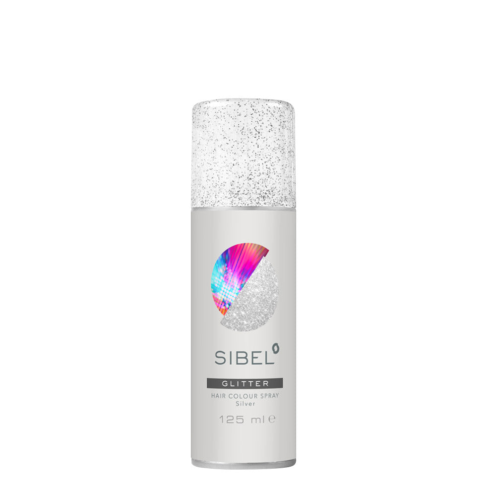 Sibel Glitter Hair Colour Spray SIlver 125ml - spray colorante per capelli [all]