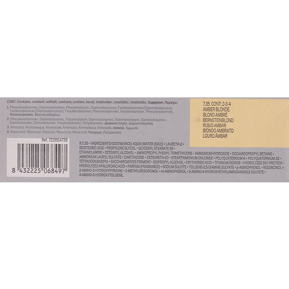 Revlon Professional Revlonissimo Colorcosmetique 7.35 Amber Blonde 60ml - colorazione permanente [all]