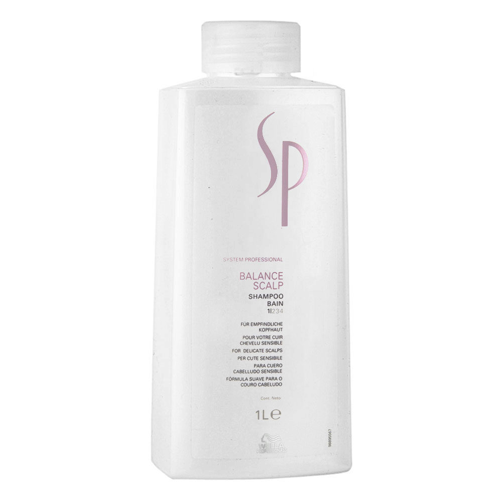 Wella SP Balance Scalp Shampoo 1000ml - beruhigendes Shampoo für empfindliche Kopfhaut
