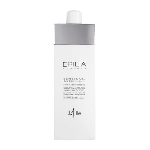 Creattiva Erilia Sensicare Bagno Sebo Assorbente 750ml - Shampoo für fettige Kopfhaut und fettiges Haar